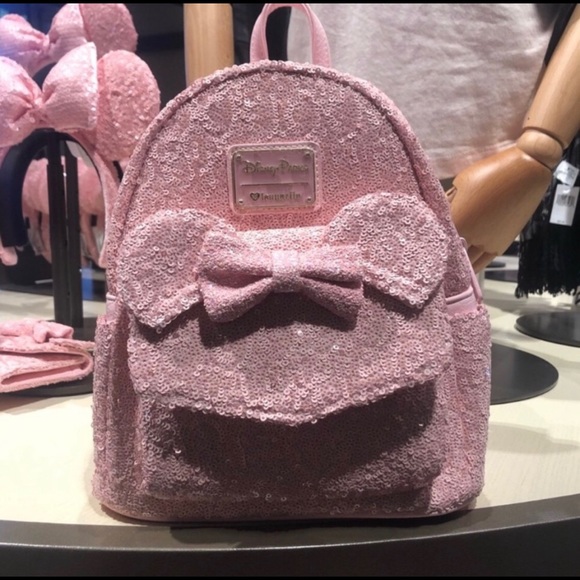 millennial pink loungefly backpack